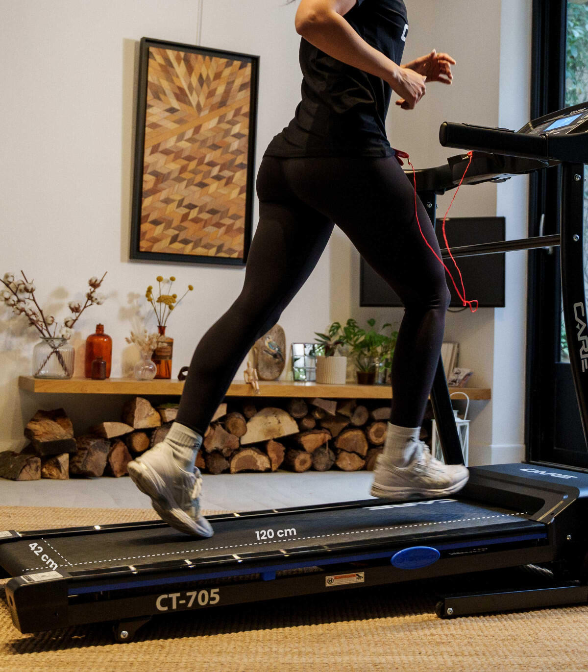 Verbonden loopband - 16km/u - CARE - CT-705-3 - KINOMAP 5/7