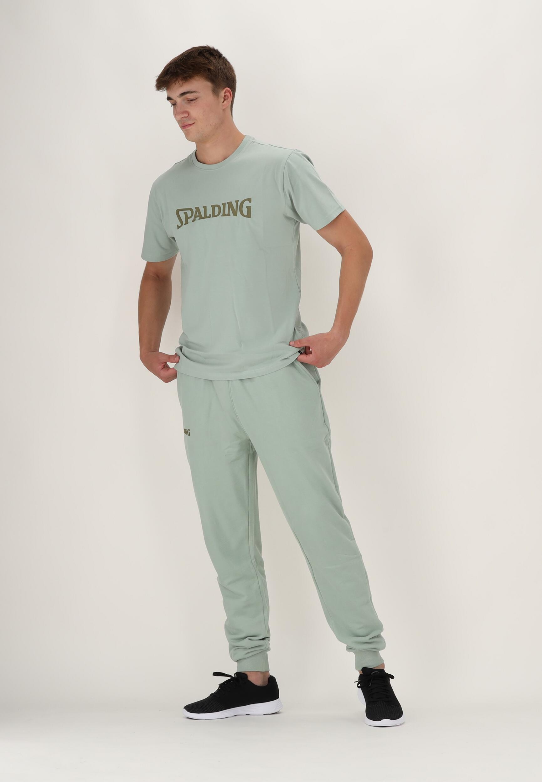 PANTALON DE JOGGING HOMME DE BASKET light green-khaki Spalding 5/5