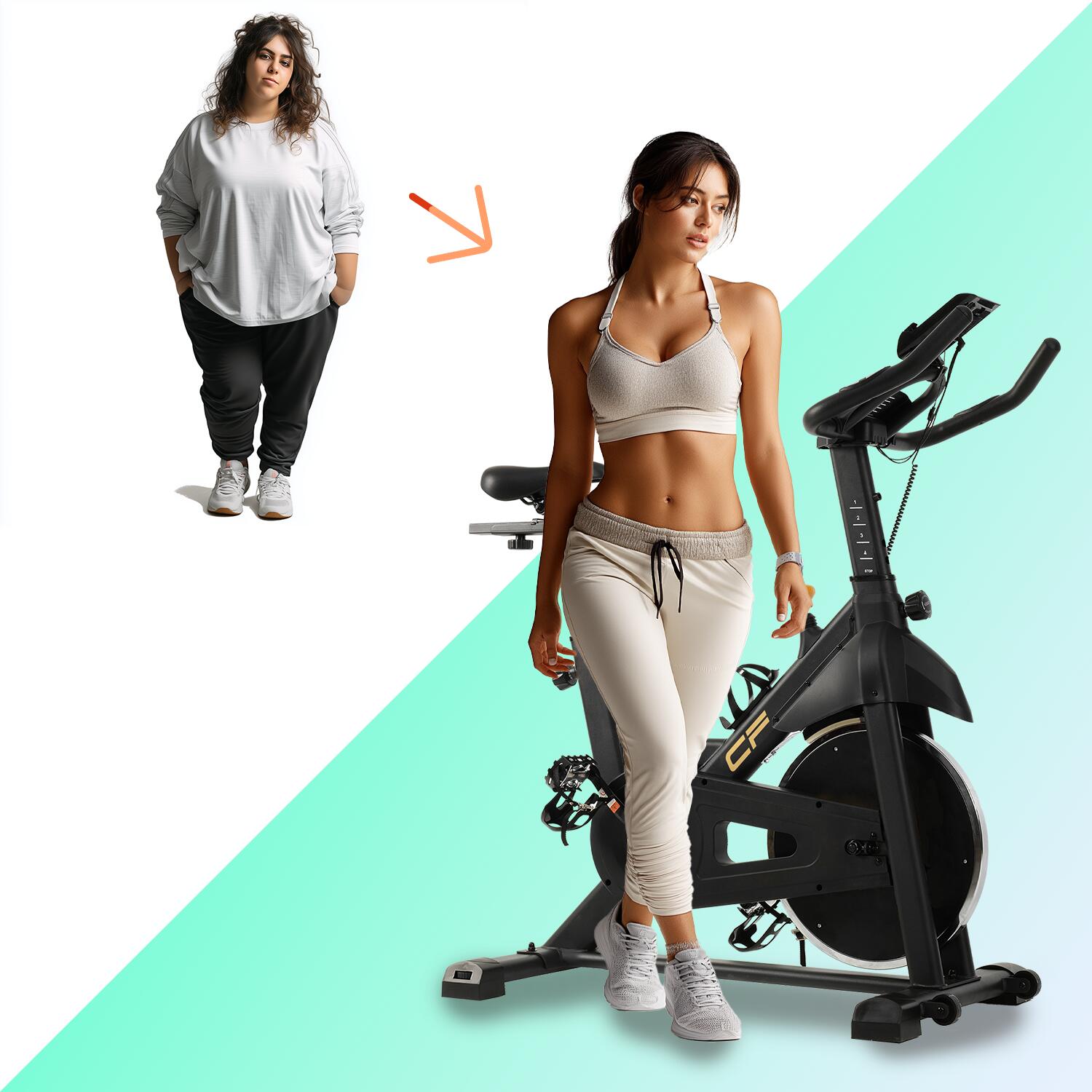 Indoor Cycling Bike. Hometrainer van hoge kwaliteit. 4/7