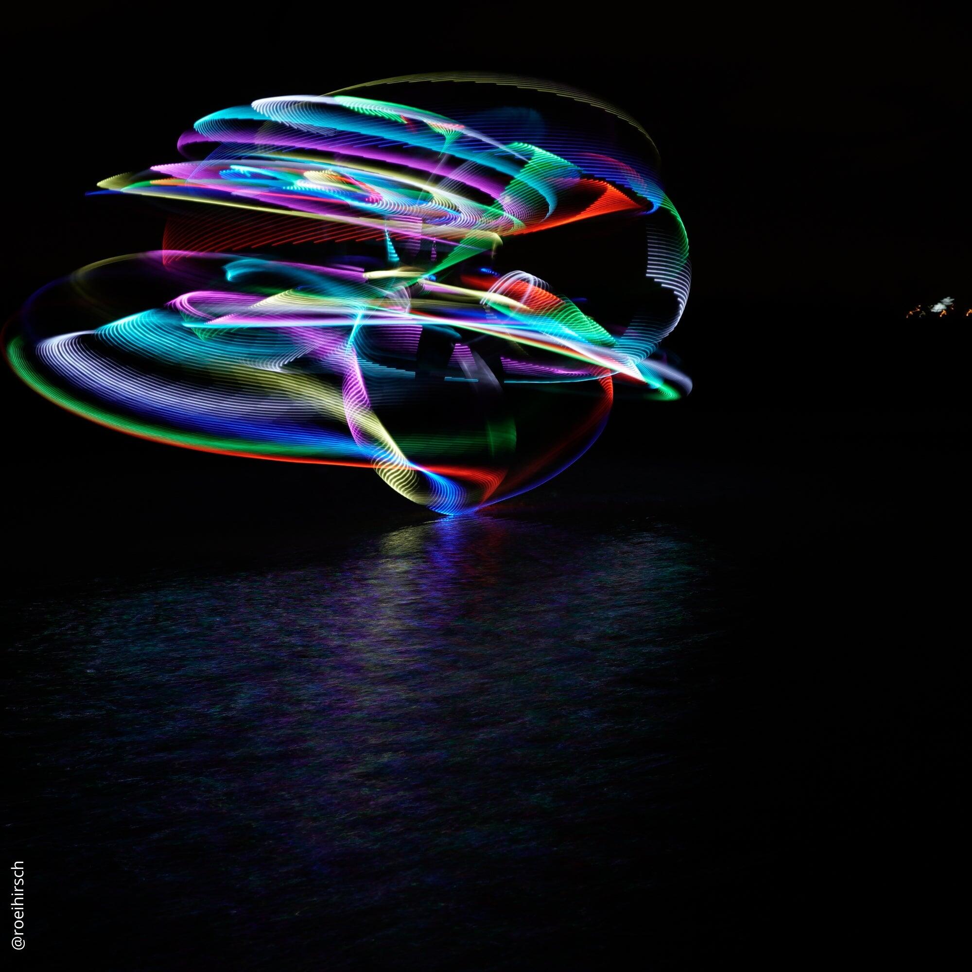 Echo Glow 160 -  LED Remote Control Glow Hula Hoop - 90cm 5/7