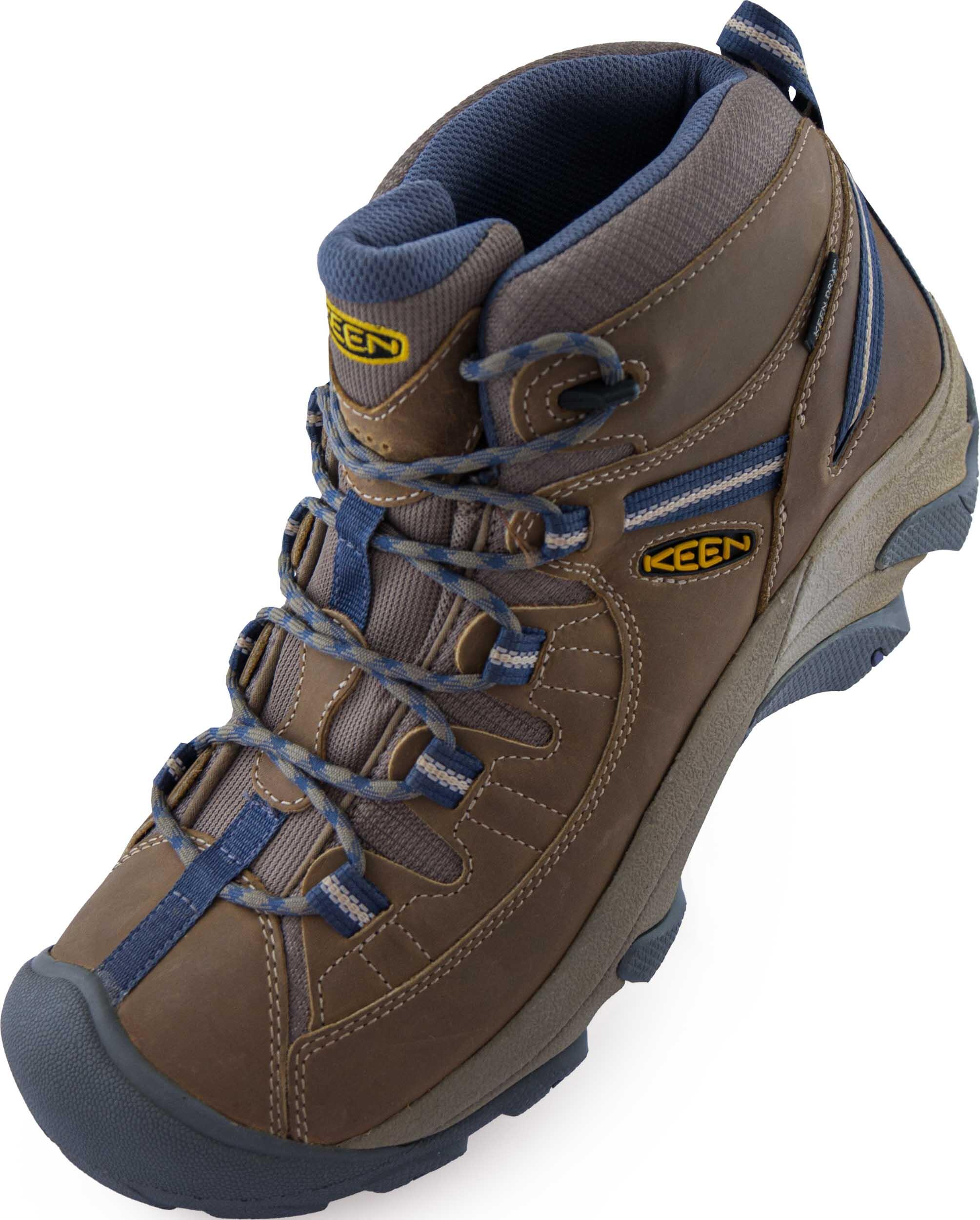 KEEN Targhee Mid WP Damen Trekkingstiefel – wasserdichtes Leder