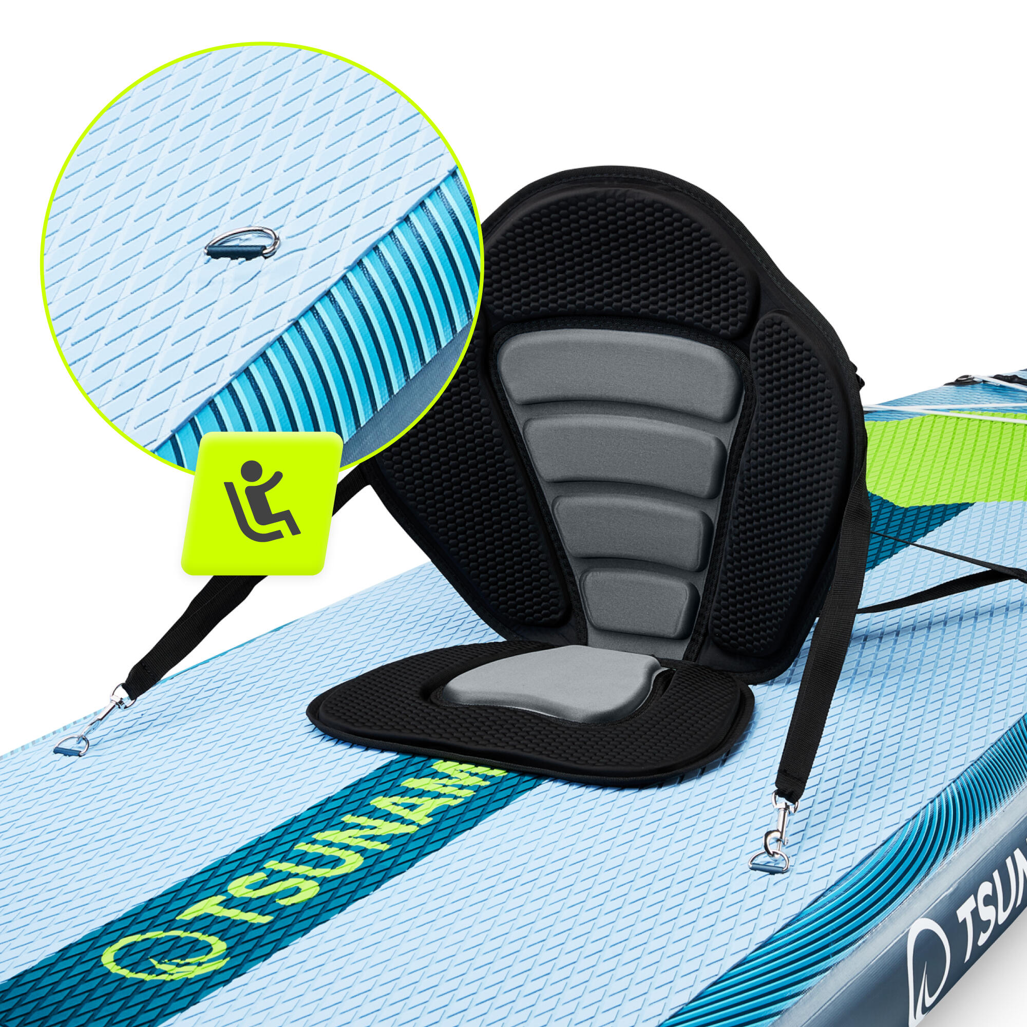 TSUNAMI - Placă SUP PRO stand up paddle gonflabilă pentru înot all