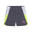 Șort fotbal femei IndividualBlaze, Negru/Portocaliu/Violet PUMA Galactic Gray