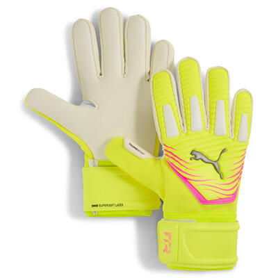 Guantes de portero de fútbol FUTURE Match NC PUMA Yellow Alert Sun Struck Pink