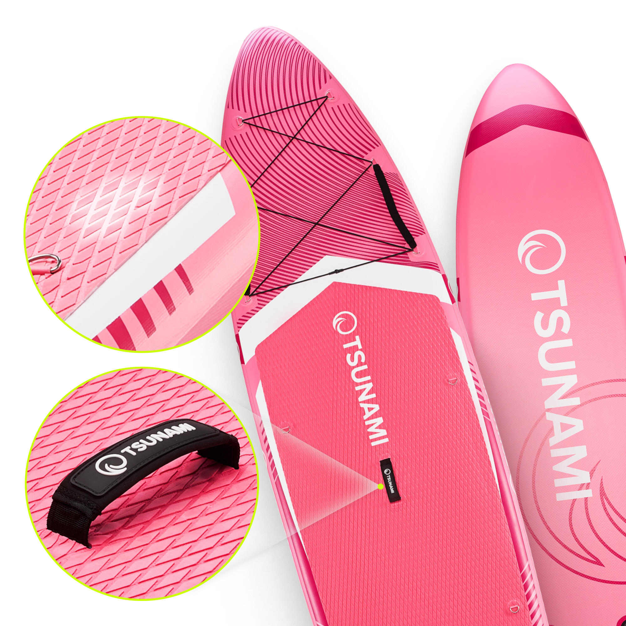 Deska SUP PRO stand up paddle pompowana do pływania all-round TSUNAMI T10 350 cm 3/7