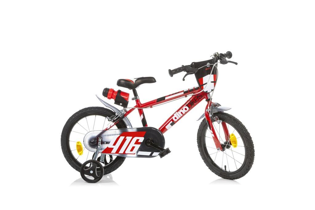 DINO BIKES Kinderfahrrad 416 - Rot - 16"