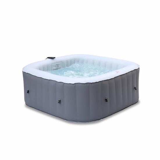 Spa MSPA gonflable carré 4 places gris 160cm| sweeek