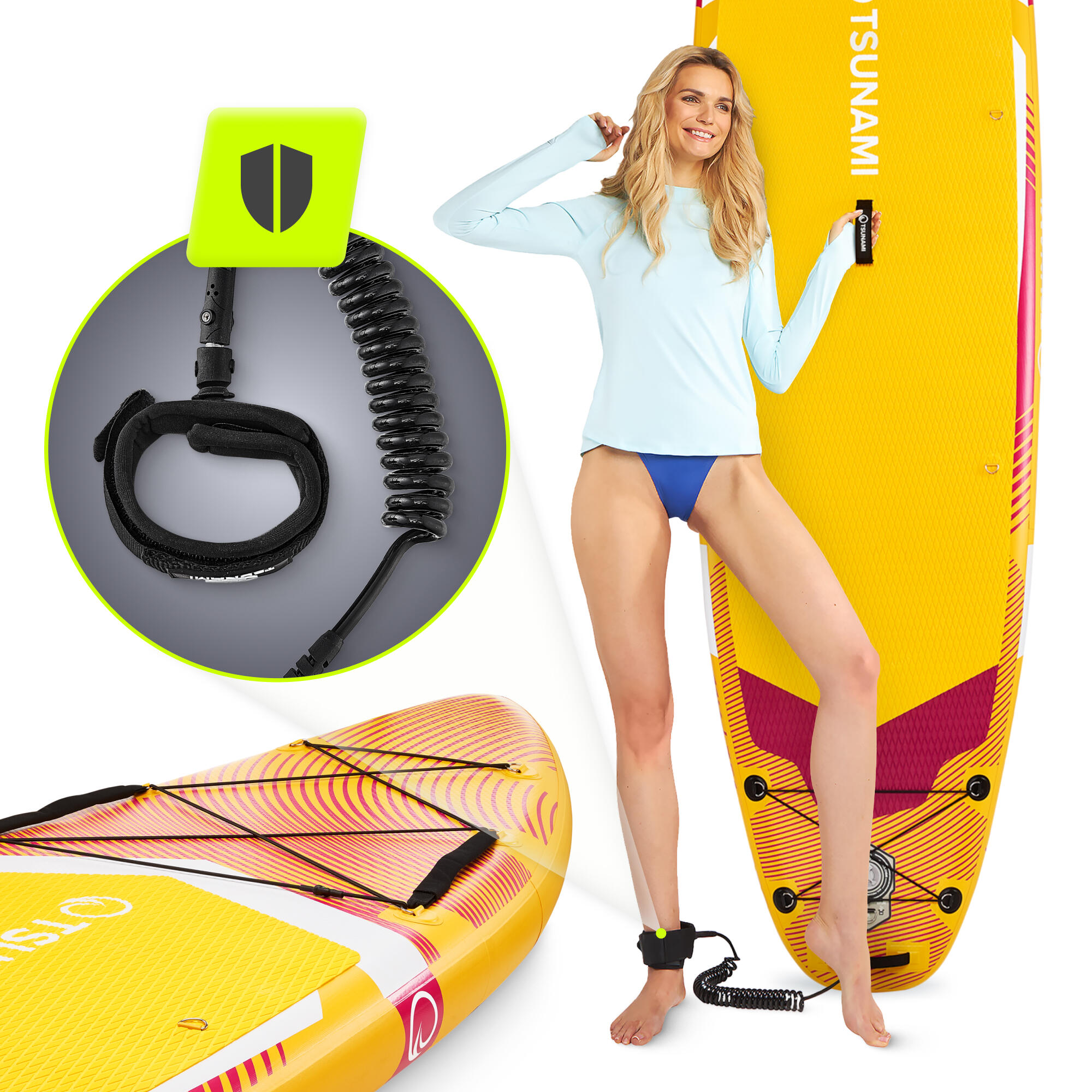 Tavola SUP gonfiabile allround unisex PRO multicolore TSUNAMI 7/7