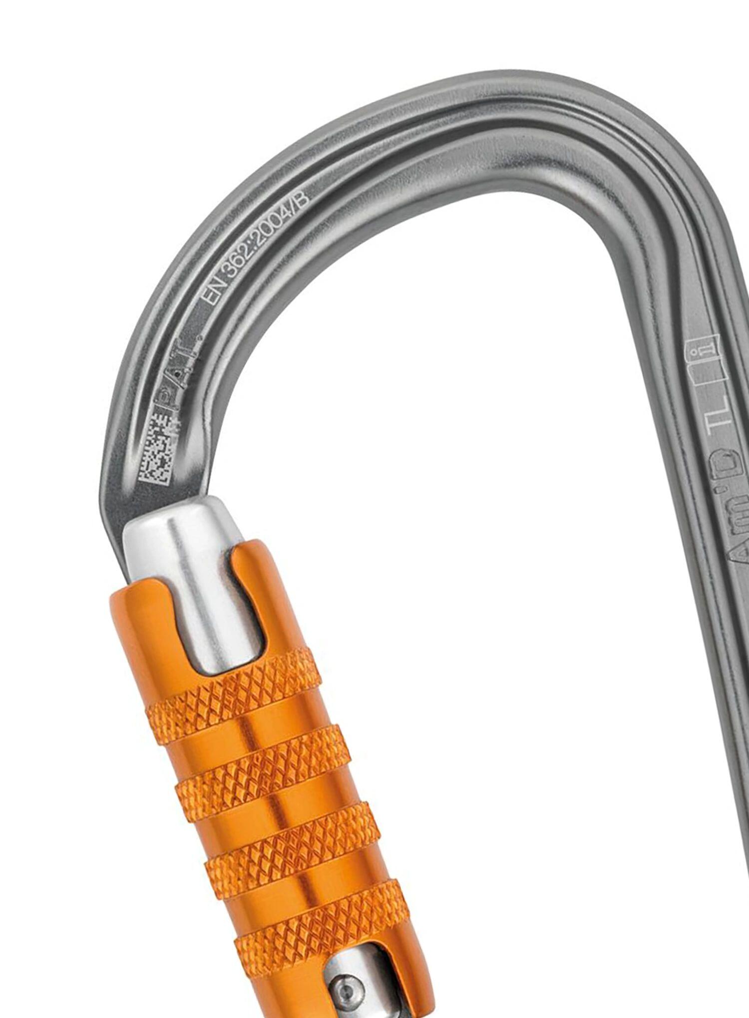 Petzl Karabiner Am'D Triact‑Lock Aluminium 75 g H‑Profil automatique 2/2