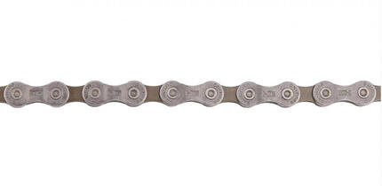 Shimano CN-HG53 9-fach Fahrradkette, 118 Glieder, für MTB und Rennrad, verchr...
