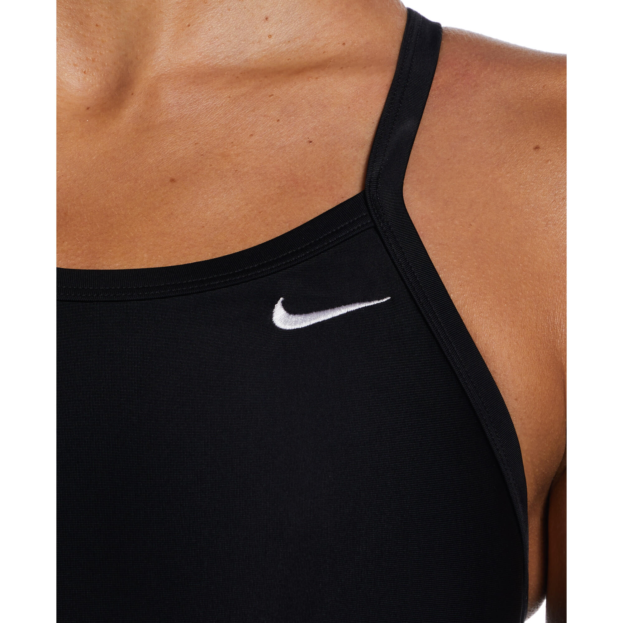 Maillot de bain Nike Solid Racerback Noir 4/4