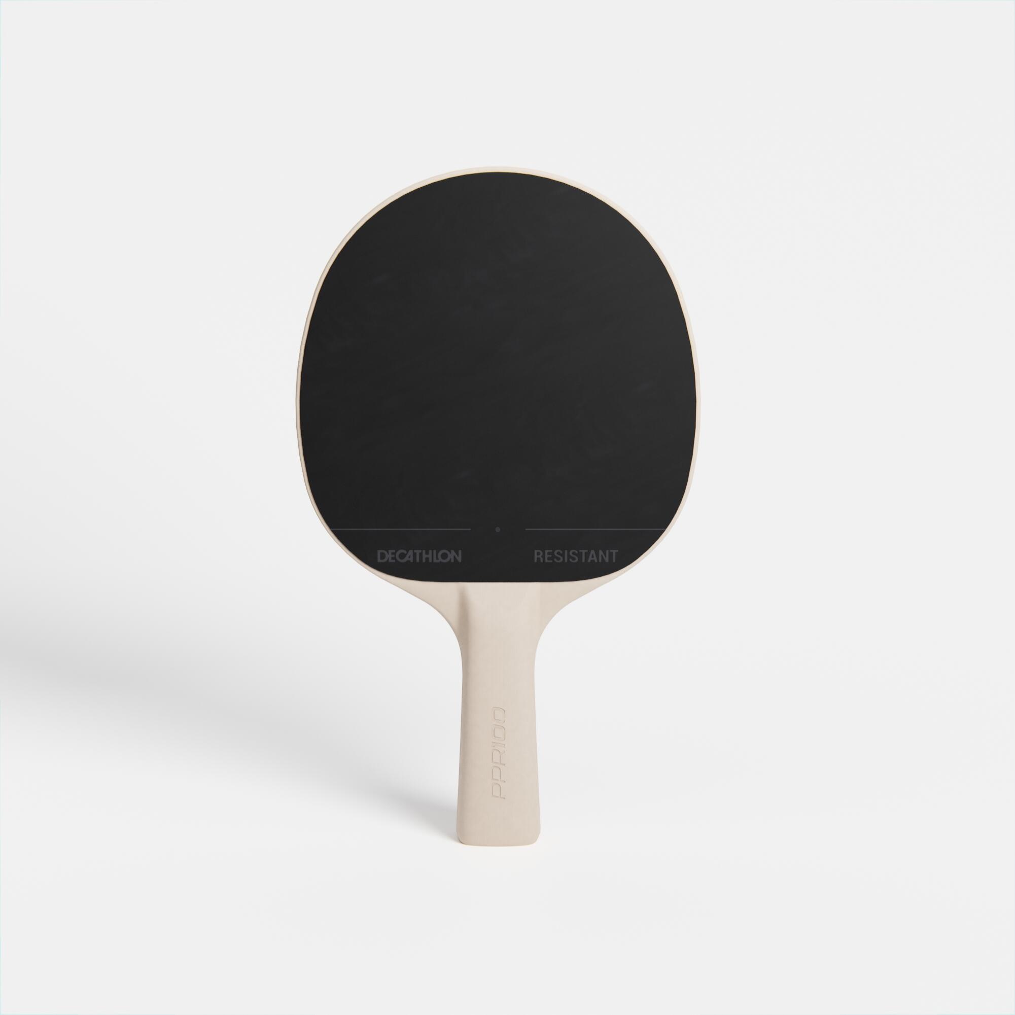 Segunda Vida - Conjunto de 2 raquetes ping pong resistentes + 3... - Muito bom 3/15