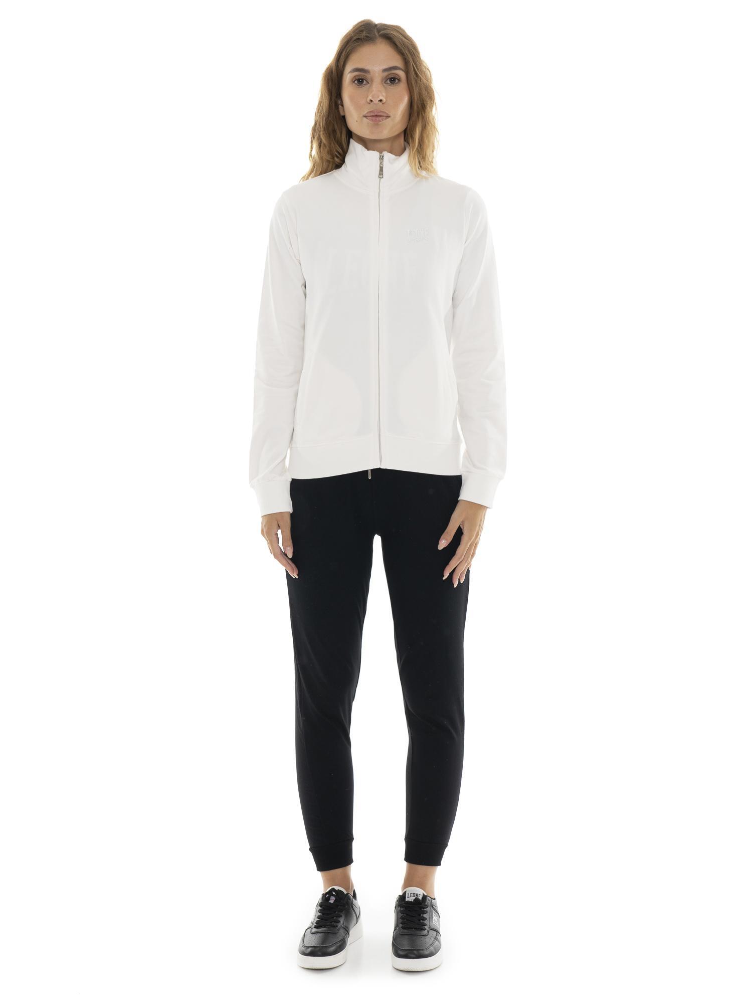 Bluza z bawełna z zamek błyskawiczny na co dzień 6/7