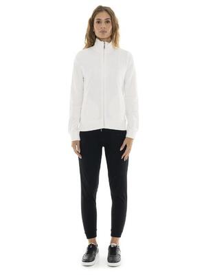 Tuta da donna invernale con colletto e zip "Silver