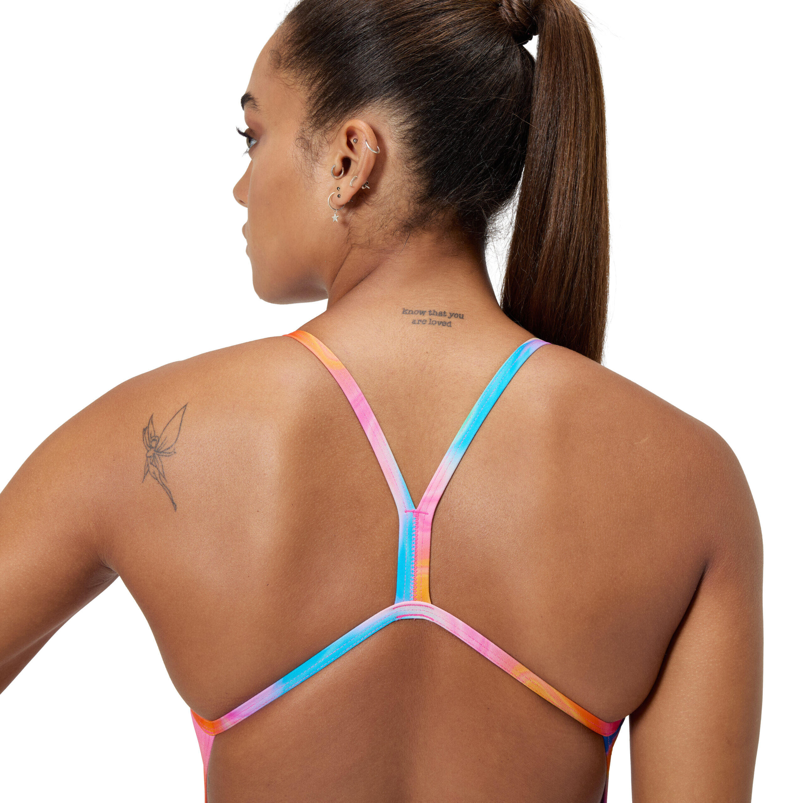 Costume da bagno Speedo Printed V-Back Multi 5/5