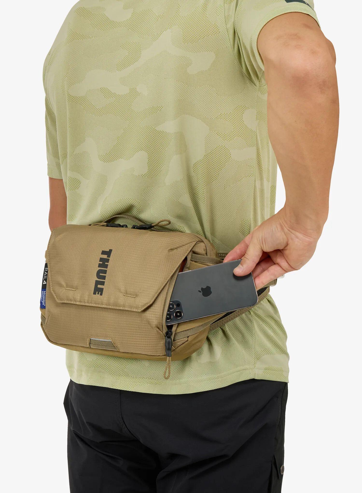 Nerka na rower Thule Rail Hydra Hip Pack 4L - faded khaki 6/7