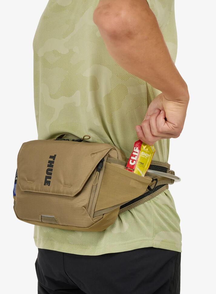 Nerka na rower Thule Rail Hydra Hip Pack 4L - faded khaki