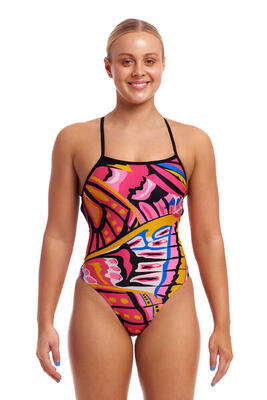 Costume da bagno Funkita Strapped In One Piece Lover Flies