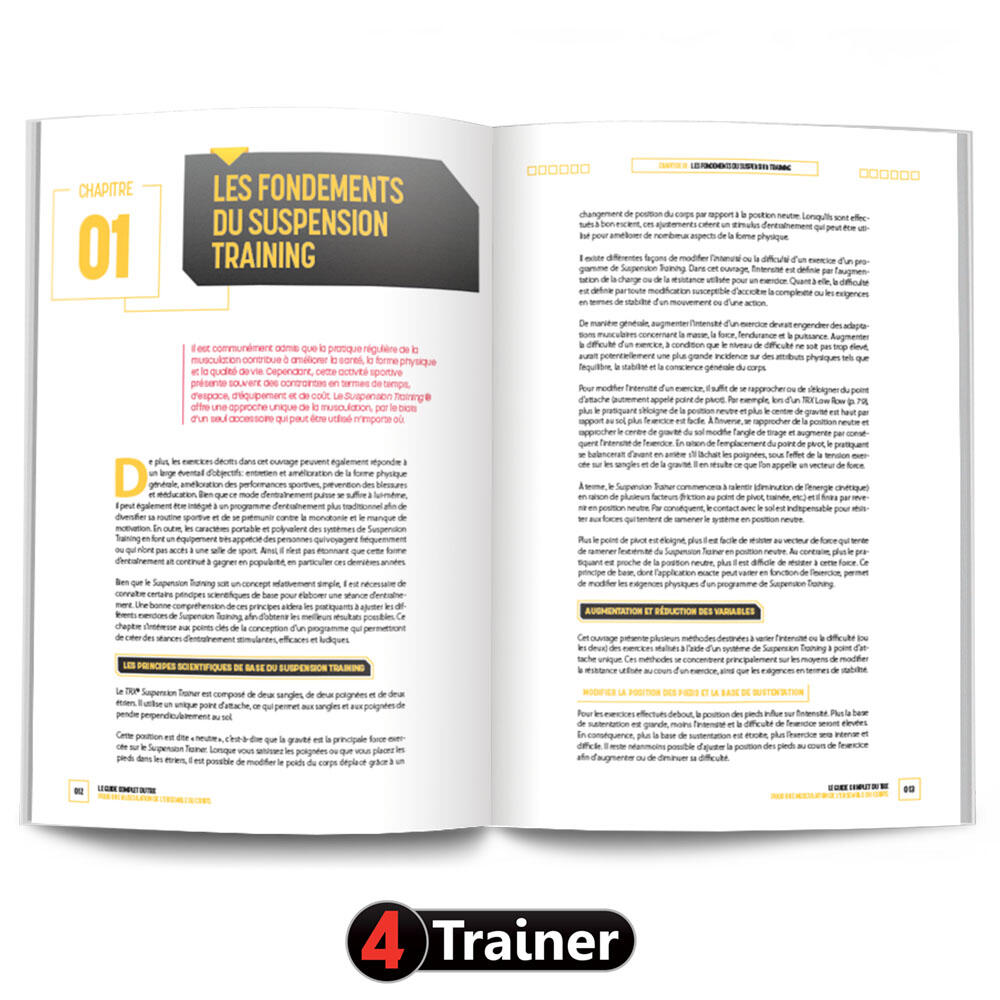 Guide Complet du TRX - 2nde Édition - 4TRAINER EDITIONS 4/7