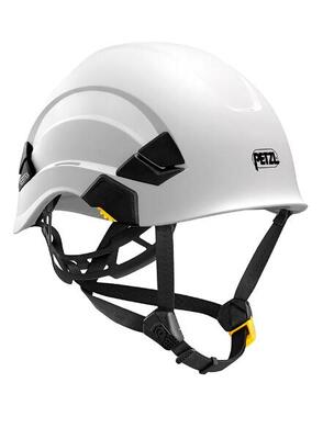 Petzl vertex veiligheidsharnas - witte harde schaal, verstelbare riem