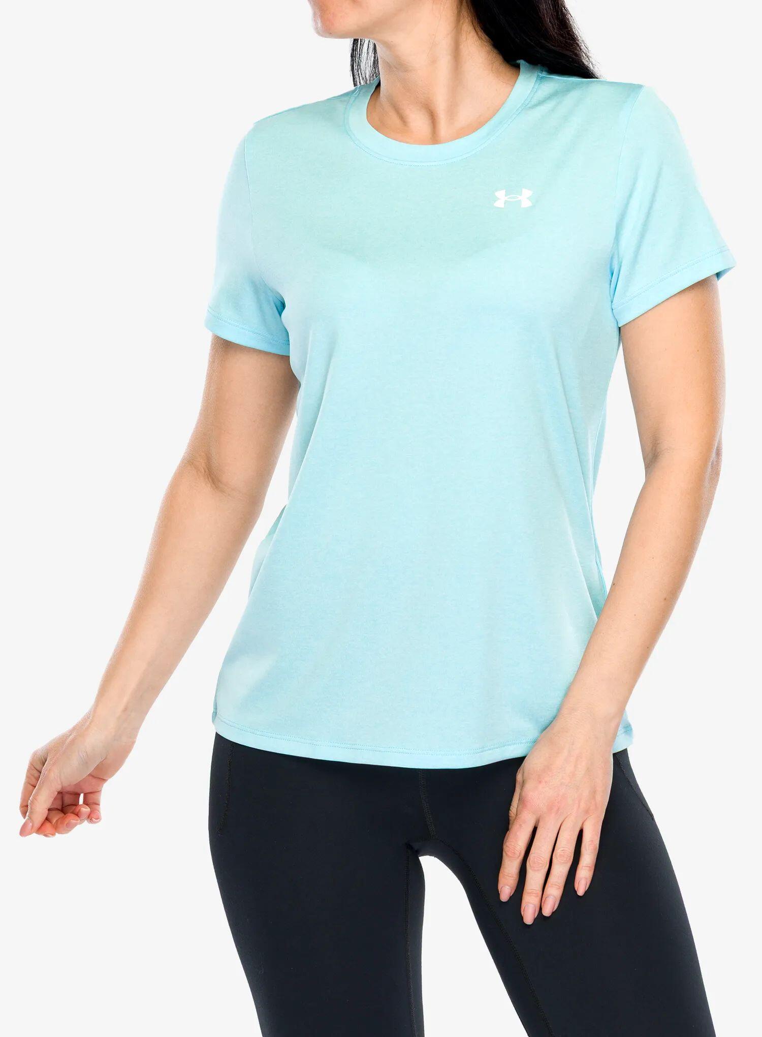 Maillot de manga corta Under Armour Tech Twist Azul para mujer 3/7