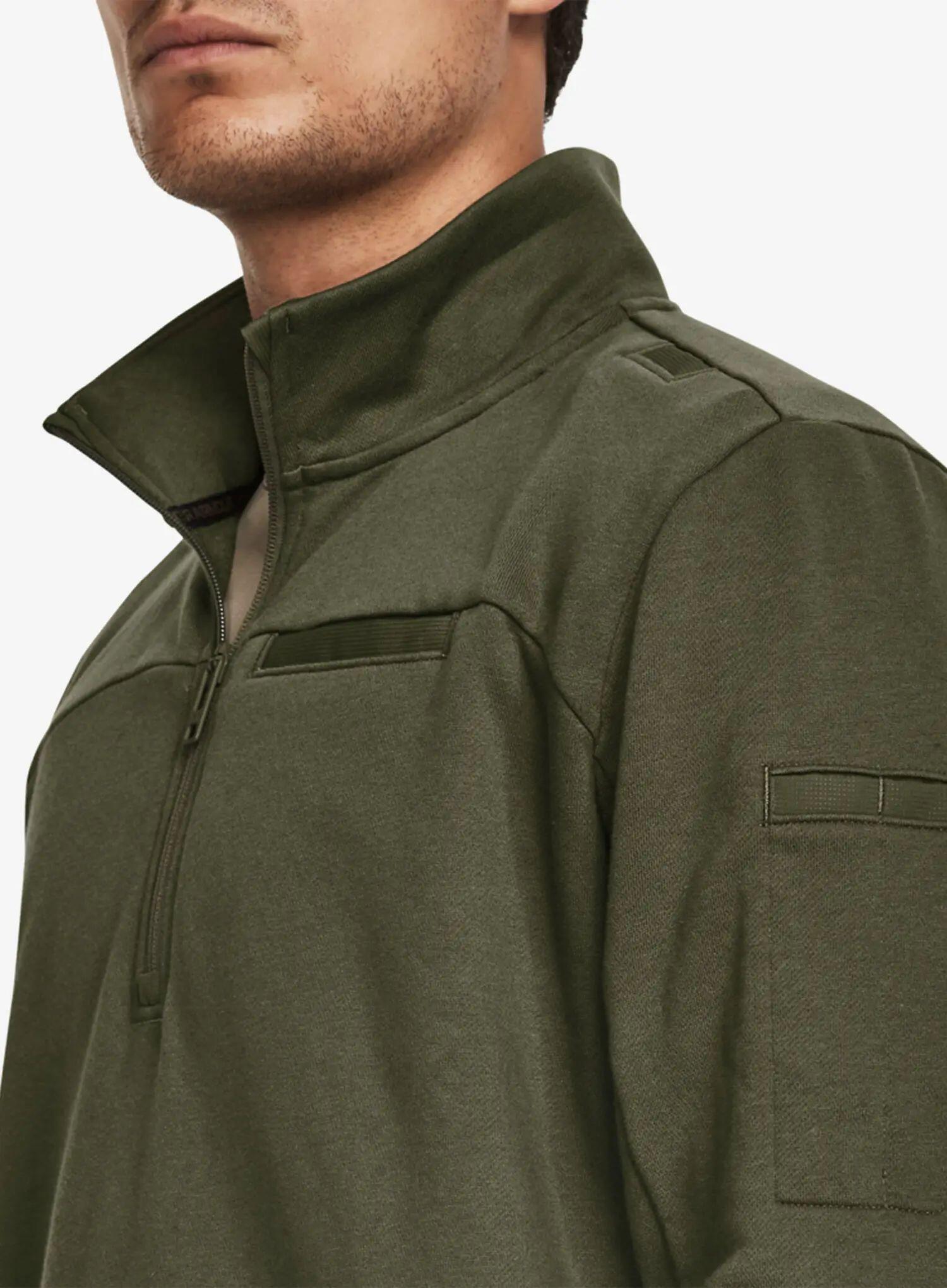 Bluza męska z zamkiem 1/2 Under Armour Tac Rival Job Fleece 4/5