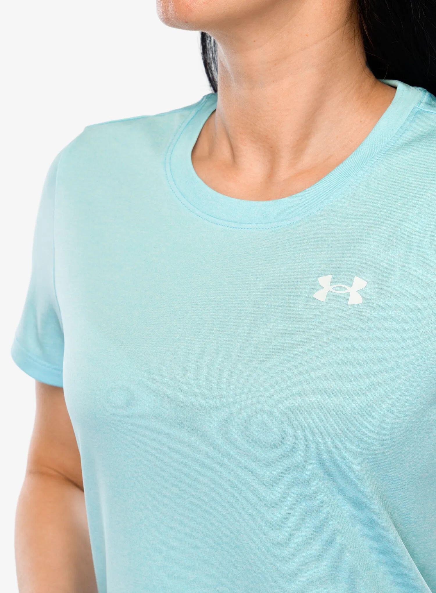 Maillot de manga corta Under Armour Tech Twist Azul para mujer 7/7