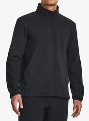 Sweat-shirt tactique Under Armour Rival Job Fleece 1/4 Zip pour homme