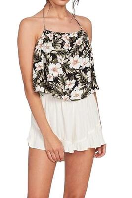 Canotta da donna Volcom Coco Halter Cami senza schiena