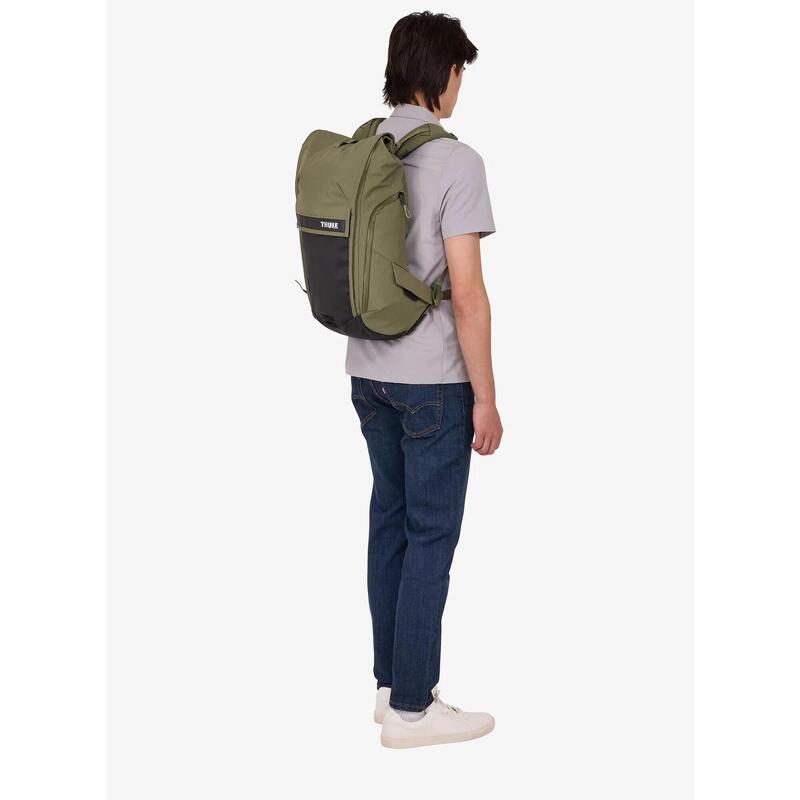 Rucsac urban cu compartiment laptop, Thule, Paramount Commuter, 20L, Soft Green