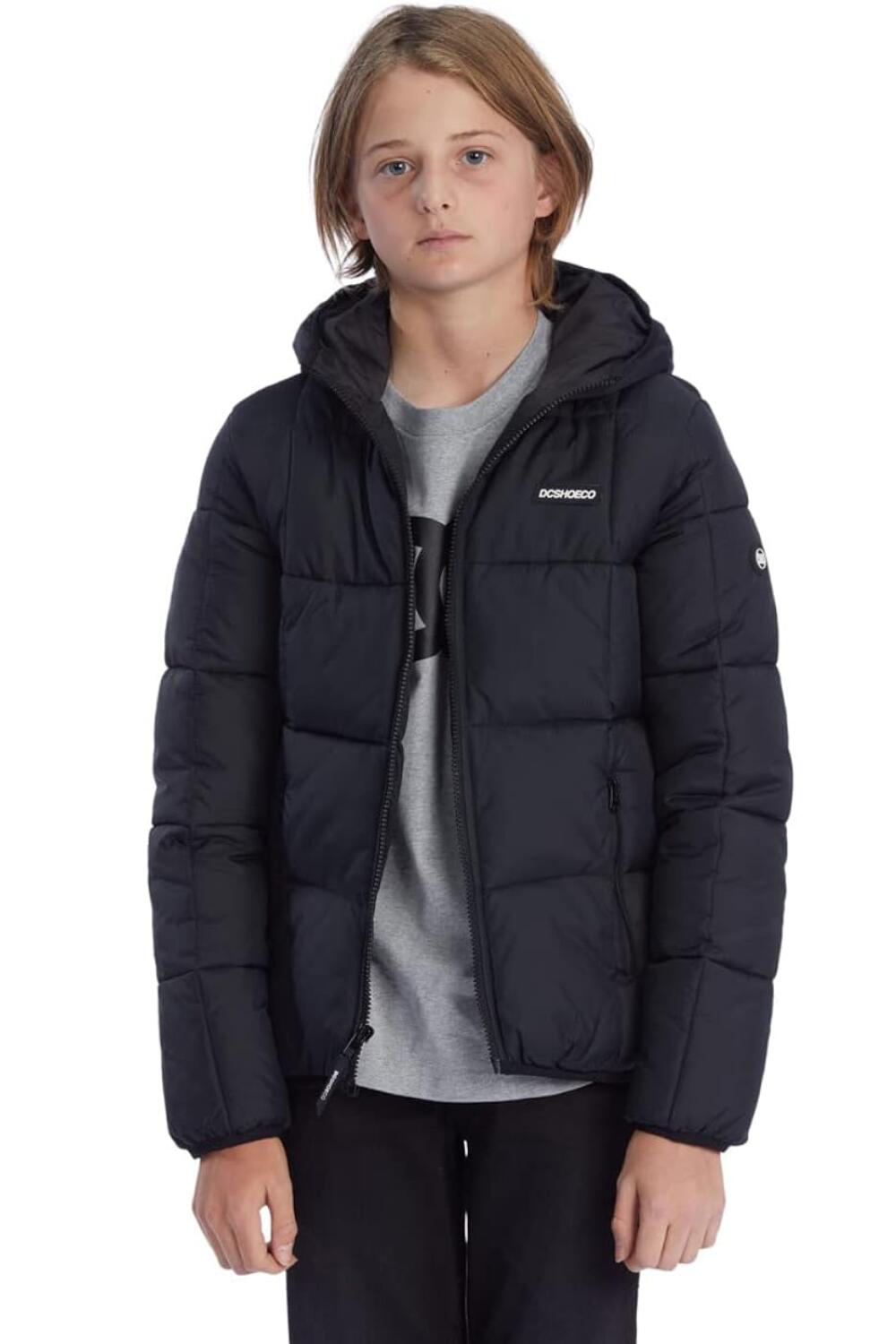 Chaqueta de senderismo para niños Dc Shoes Square Up - Puffer acolchado 3/3