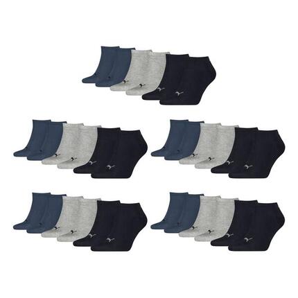 Sneaker Socken 15 Paar weich komfortabel Herren Damen Unisex - Soft Cotton