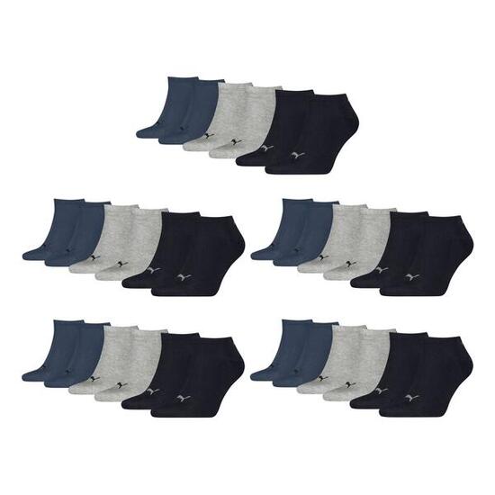 Sneaker Socken 15 Paar weich komfortabel Herren Damen Unisex - Soft Cotton