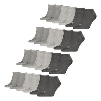 Sneaker Socken 12 Paar weich komfortabel Herren Damen Unisex - Soft Cotton