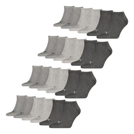 Sneaker Socken 12 Paar weich komfortabel Herren Damen Unisex - Soft Cotton