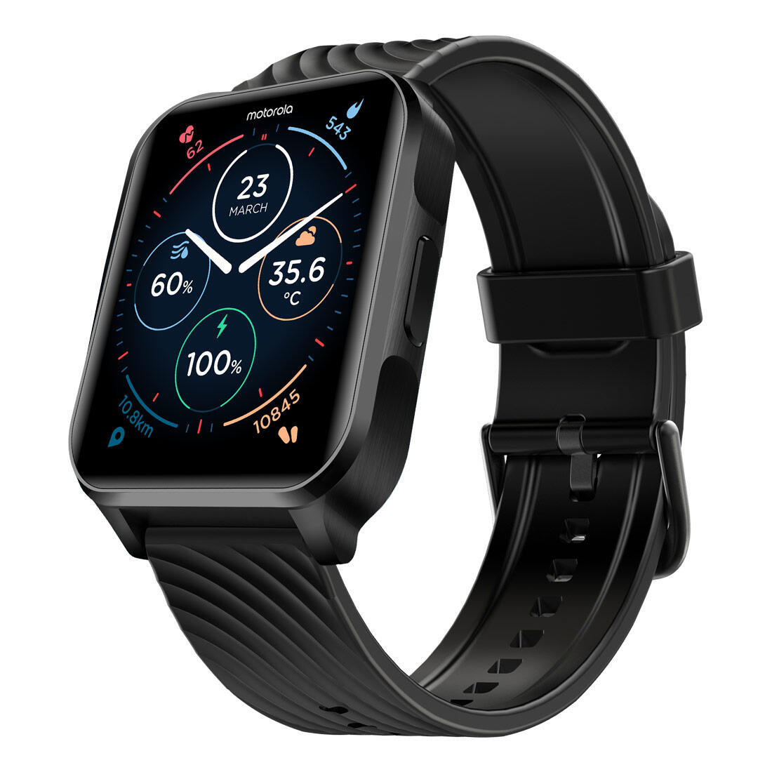 MOTOROLA Smartwatch Motorola Moto Watch 70 - Phantom Black