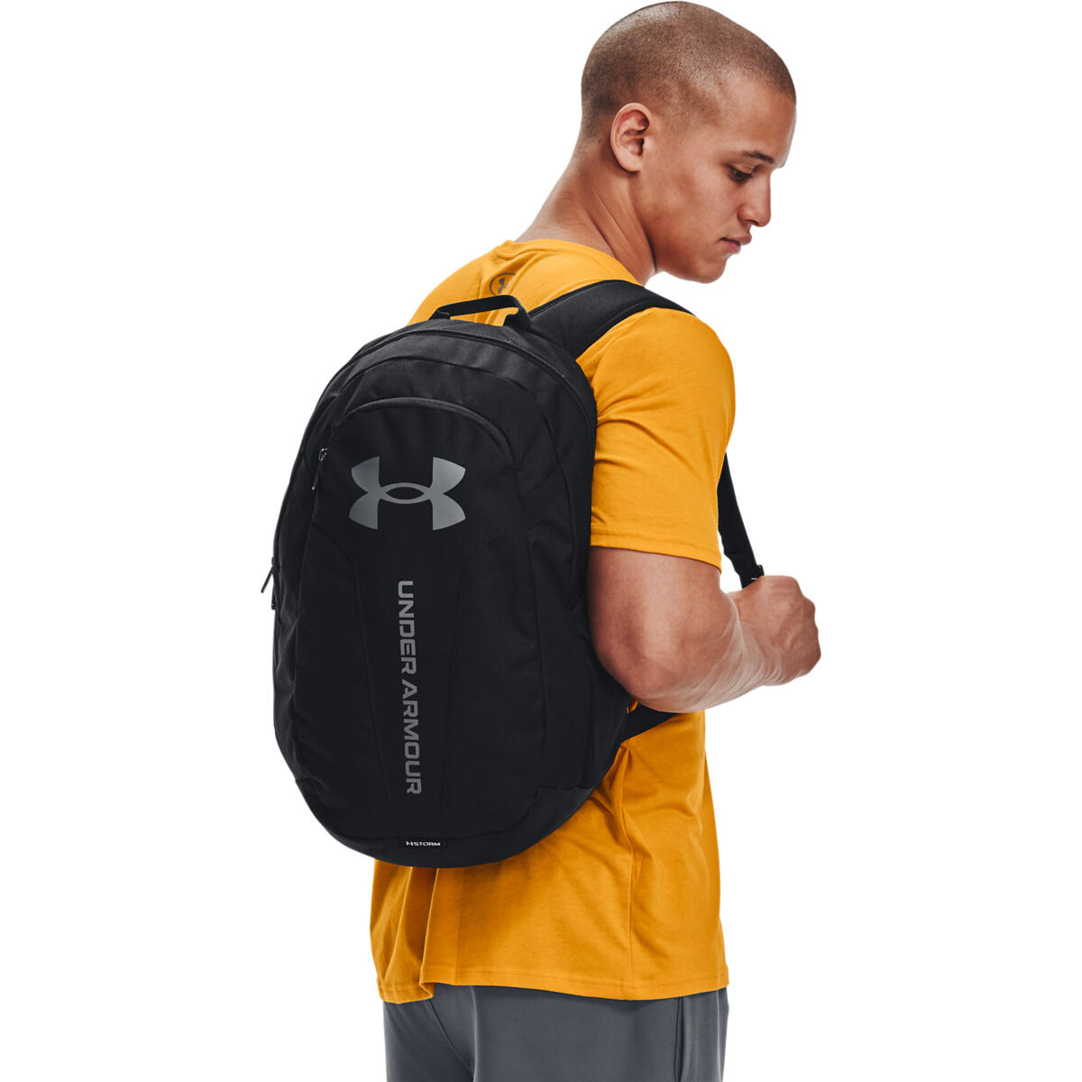 Mochila Under Armour Ua Hustle Lite, Negro, Unisexo 3/5
