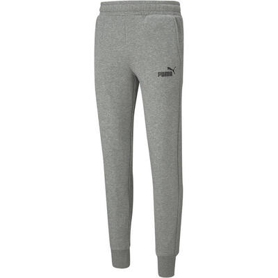 Puma Essentials Slim Pant. Herren. Fitnesstraining Hose. grau