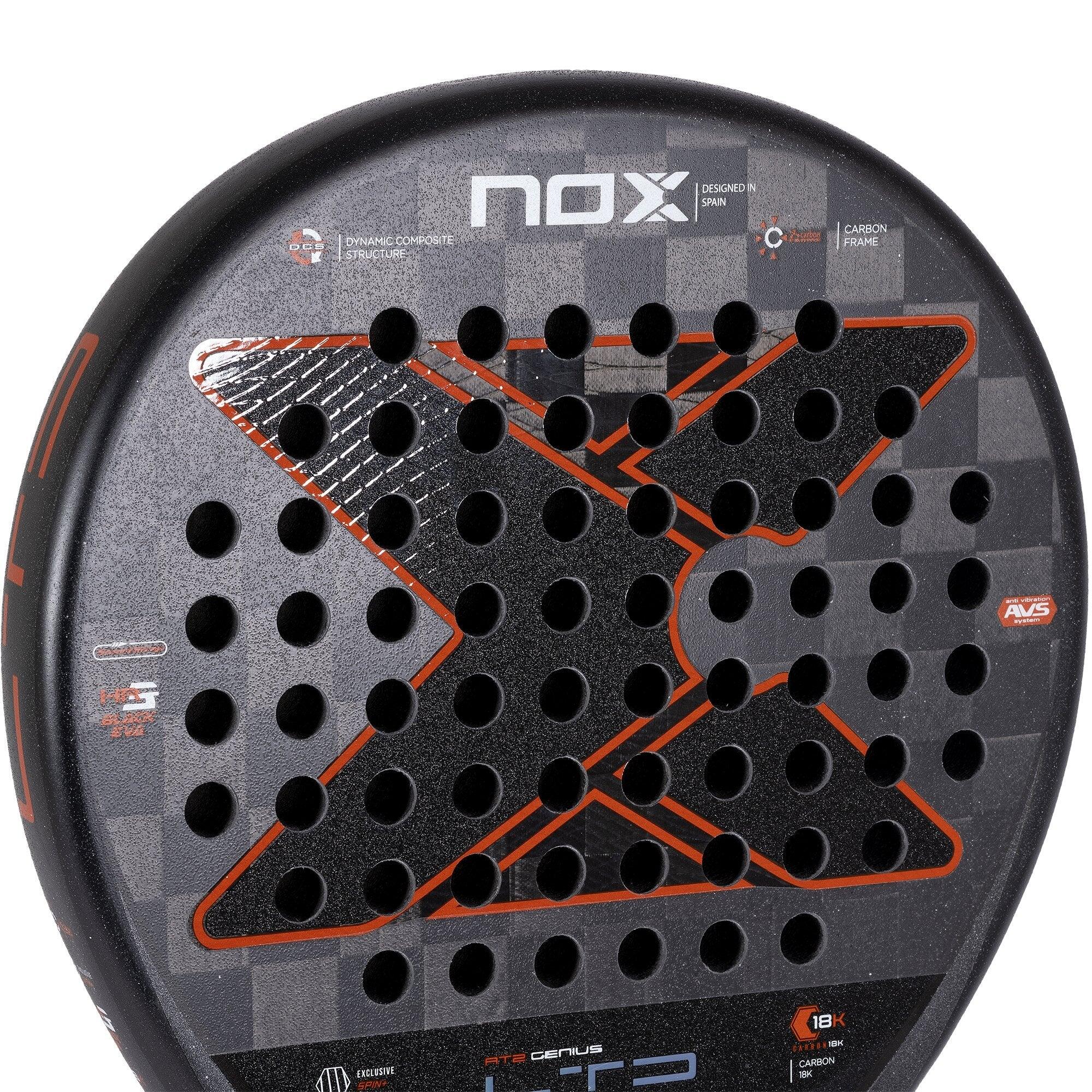 Pala de pádel adultos NOX Pack AT.2 Genius LTD 2023.Agustín Tapia LTD EDITION 4/5