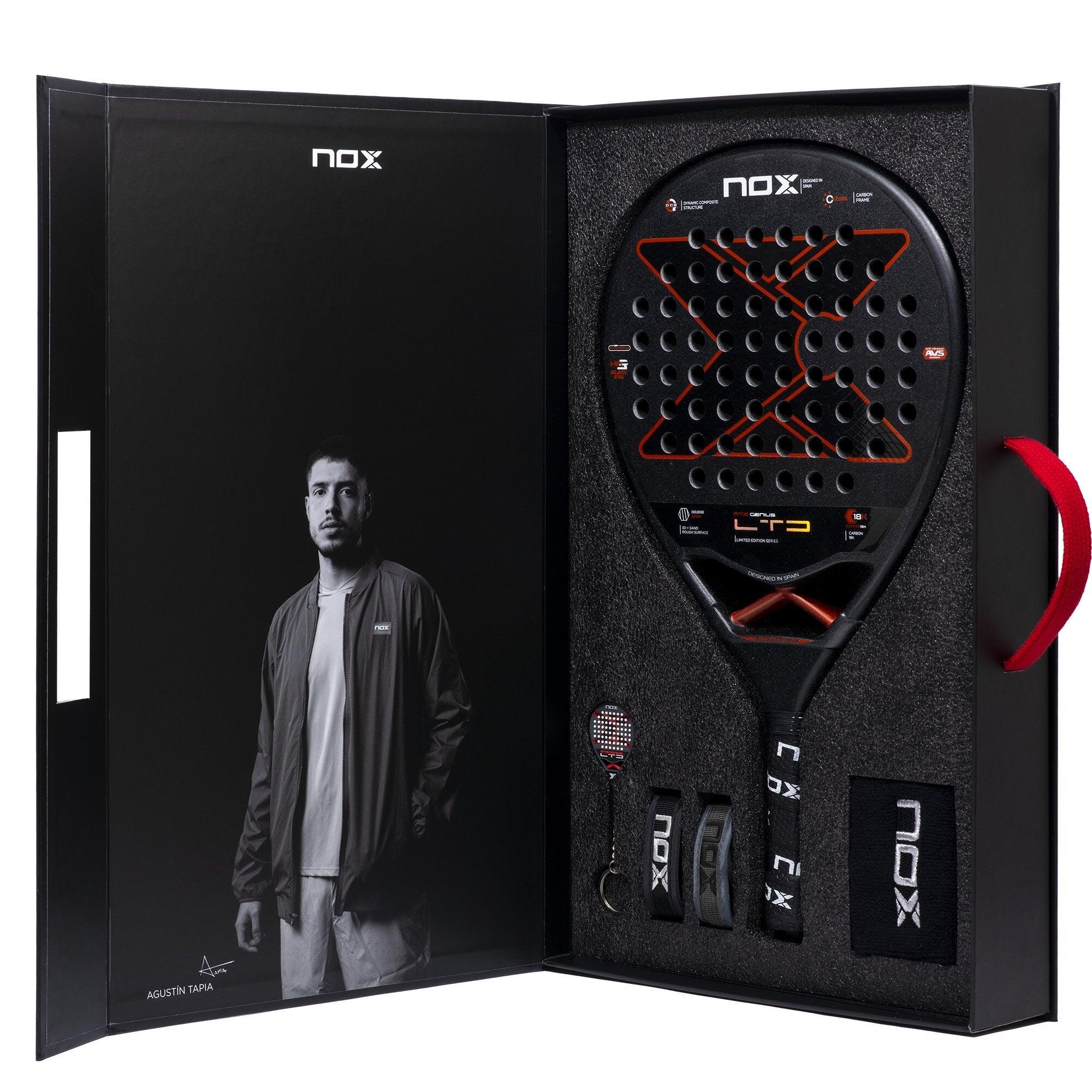 Pala de pádel adultos NOX Pack AT.2 Genius LTD 2023.Agustín Tapia LTD EDITION 3/5
