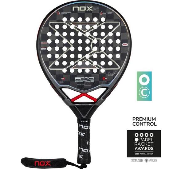 Pala de pádel adultos NOX AT10 Luxury GENIUS 18K 2023 by Agustín Tapia