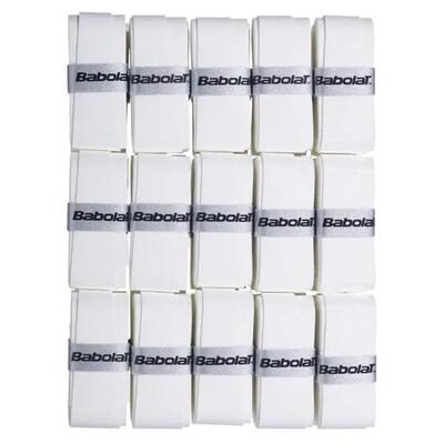 Overgrips Babolat PRO TOUR COMFORT 30 pezzi bianco