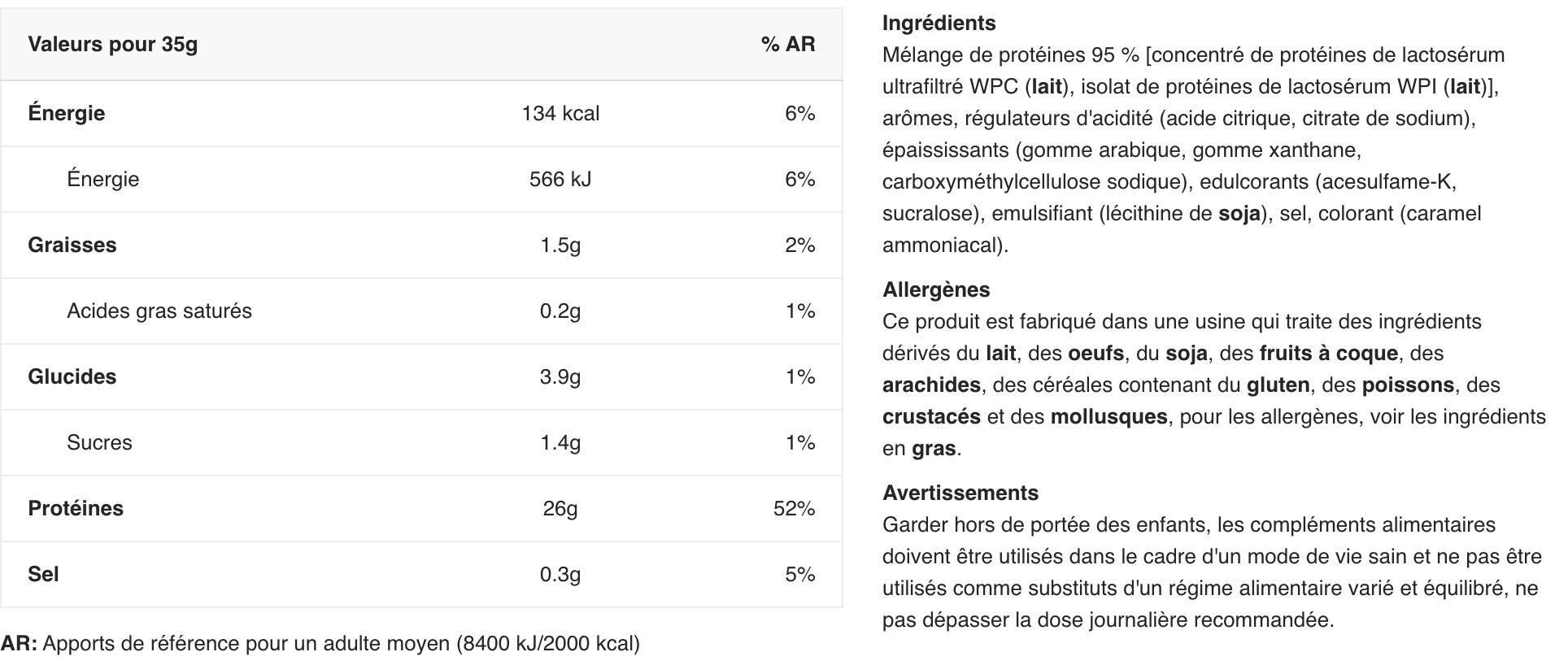 Concentrato di whey - Whey Protein Complex 100% - Cioccolato e Ciliegia 2/3