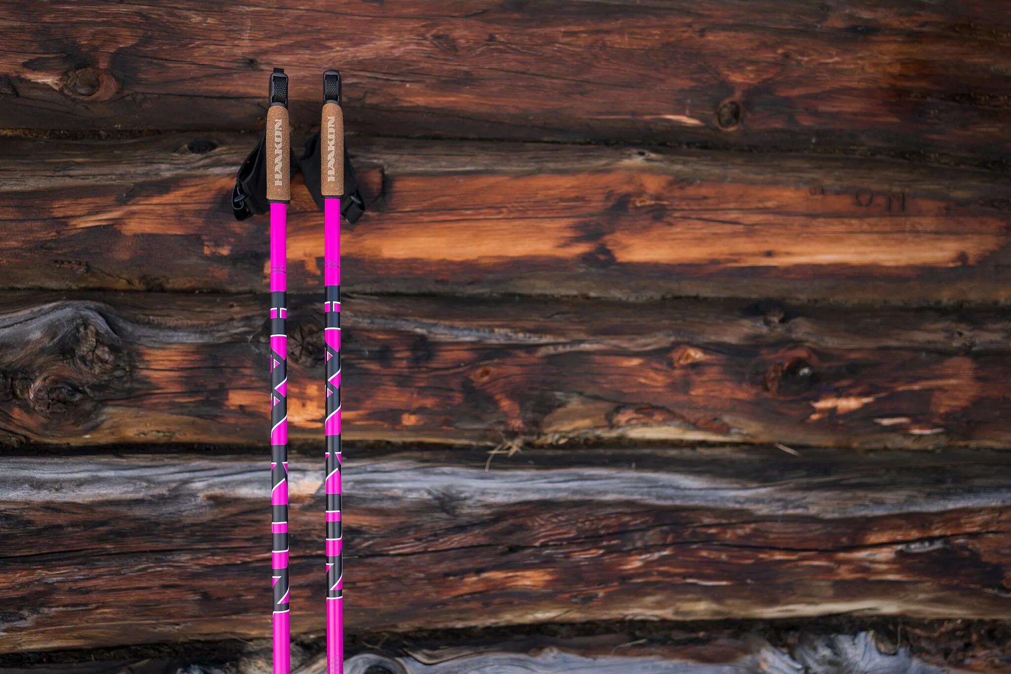 Běžecké hole HAAKON Race Lite Pink 2.0 3/7