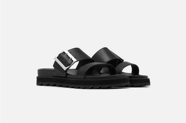 Sorel Roaming Leder Damen Flip-Flops zum Wandern 2/7