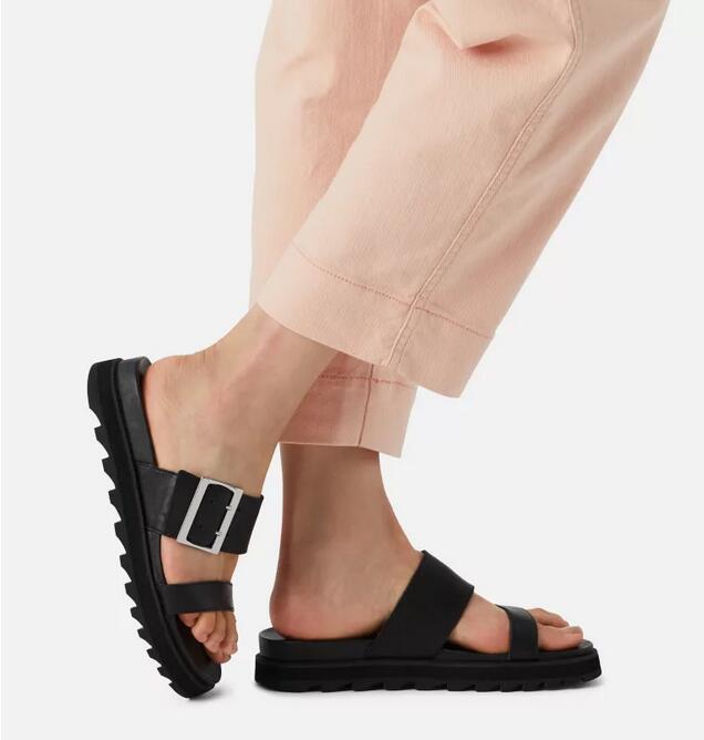 Sorel Roaming Leder Damen Flip-Flops zum Wandern 3/7