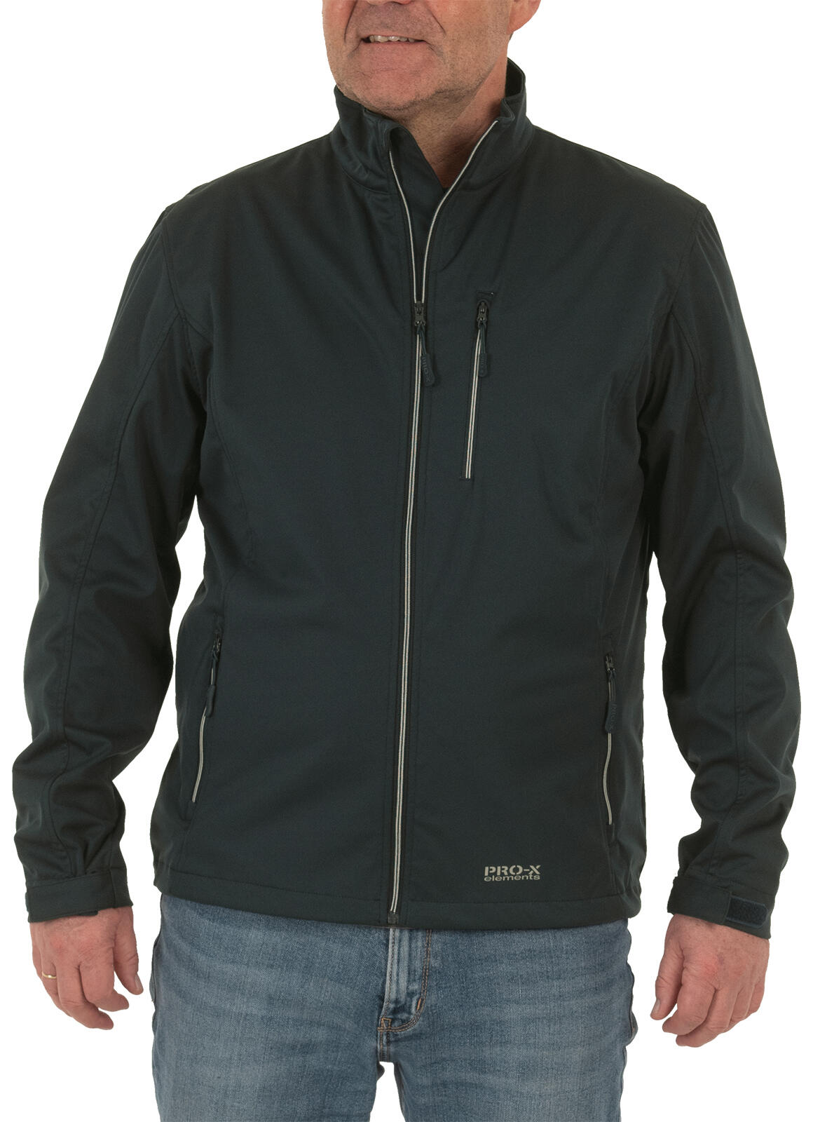 Men's softshell jacket DARIO Anthracite 3/5