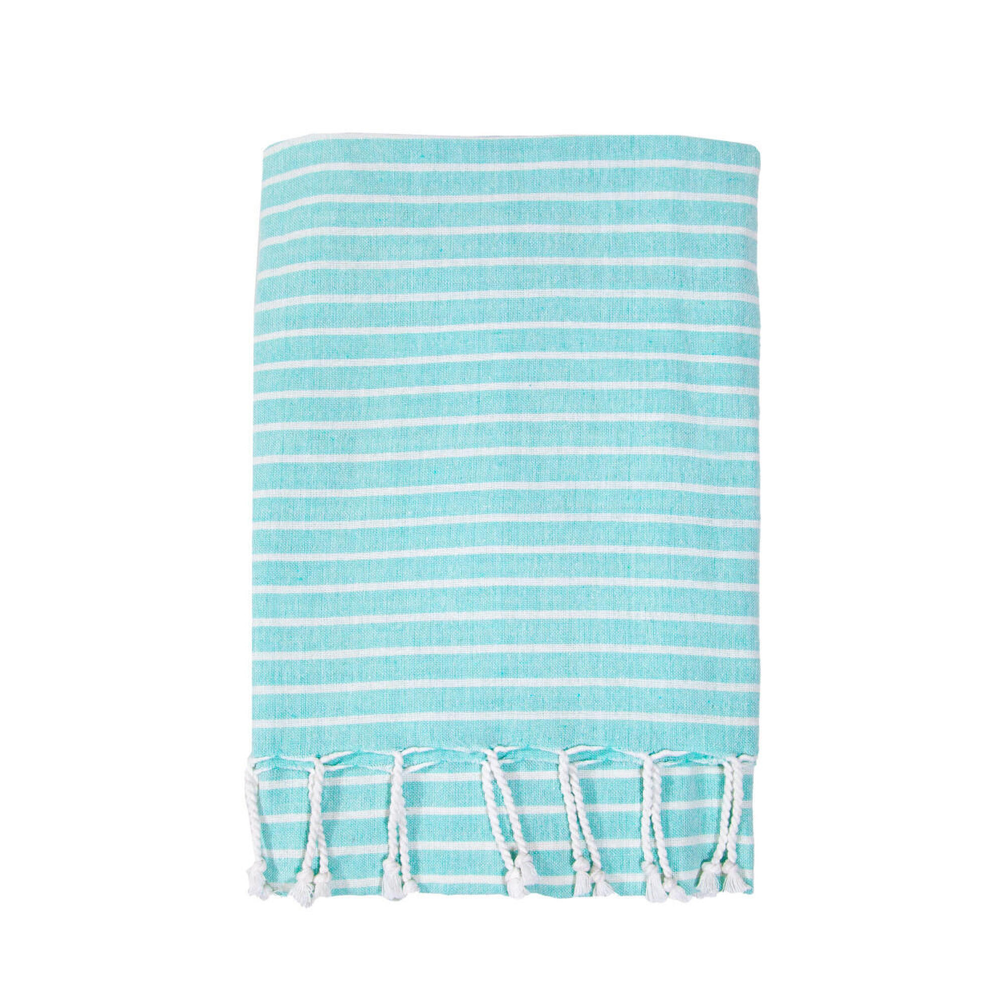 Sun & Surf - Fouta B Aigue-marine - Paréo - Bleu - Taille Unique - Decathlon