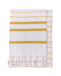FOUTA G OR + BLANC