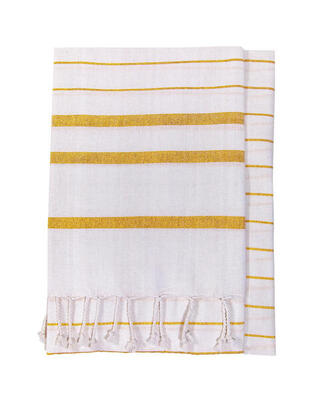FOUTA G GOLD + WEISS